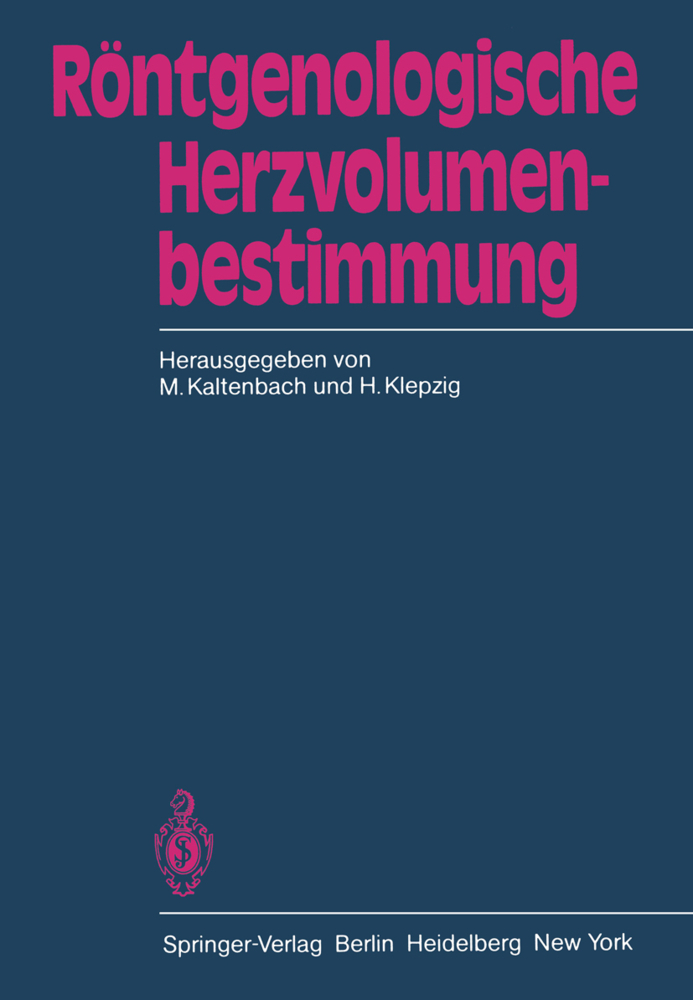 Röntgenologische Herzvolumenbestimmung
