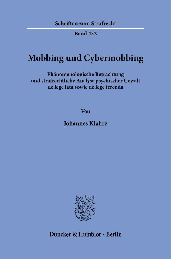 Mobbing und Cybermobbing