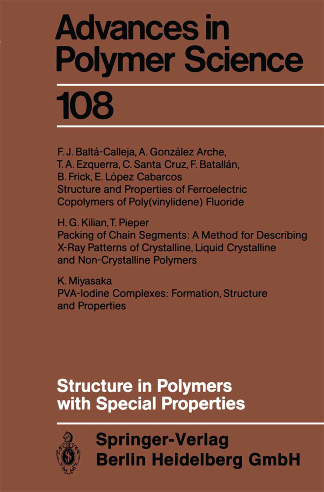 Structure in Polymers with Special Properties