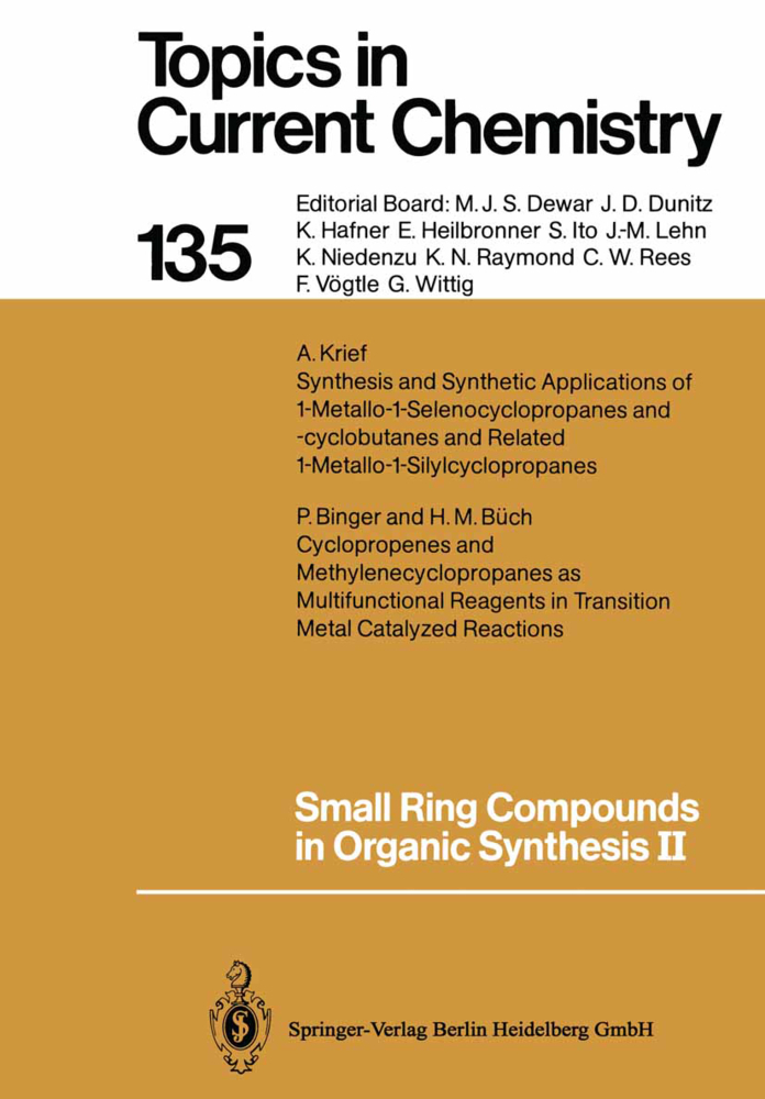 Small Ring Compounds in Organic Synthesis II