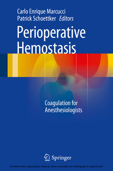 Perioperative Hemostasis