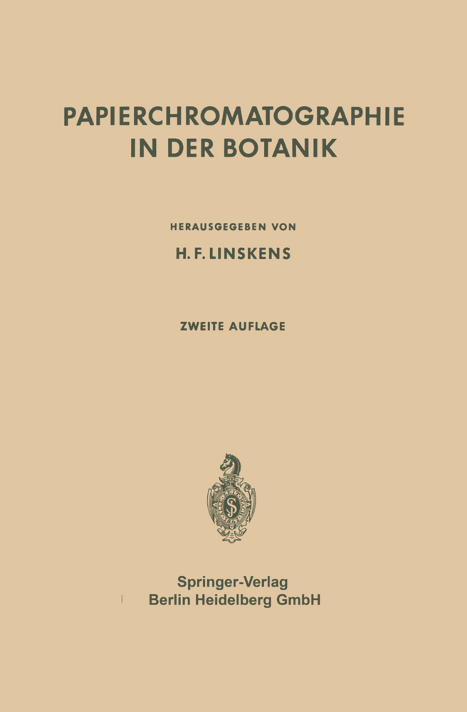 Papierchromatographie in der Botanik