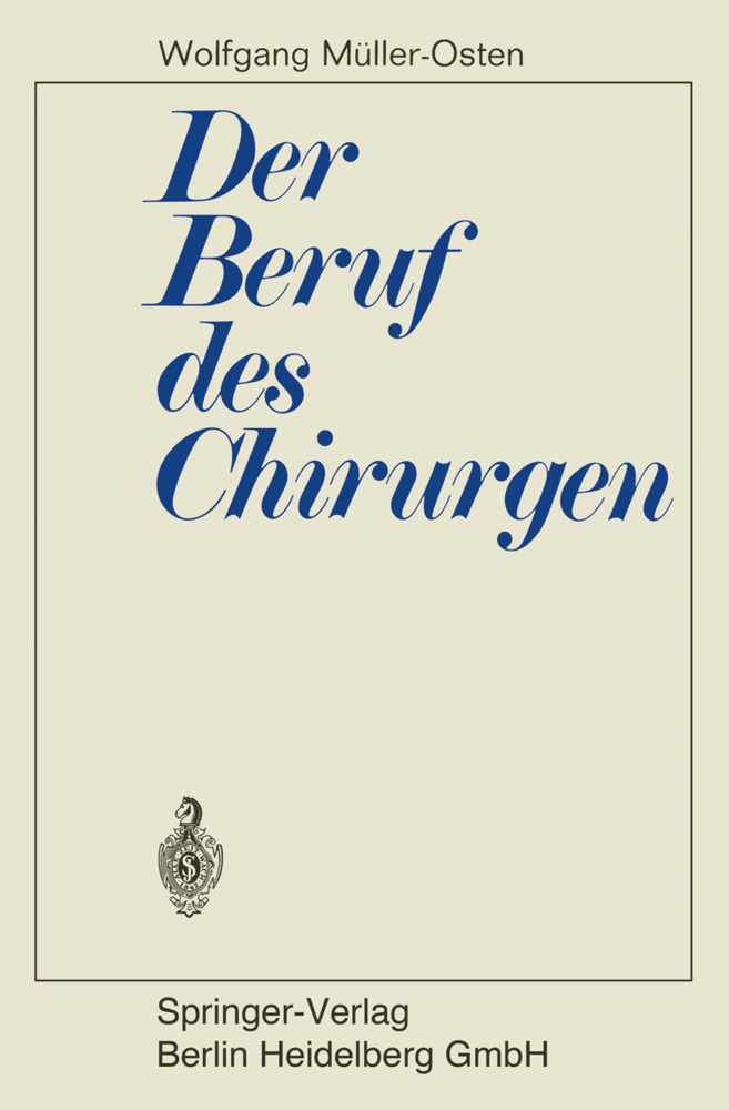 Der Beruf des Chirurgen