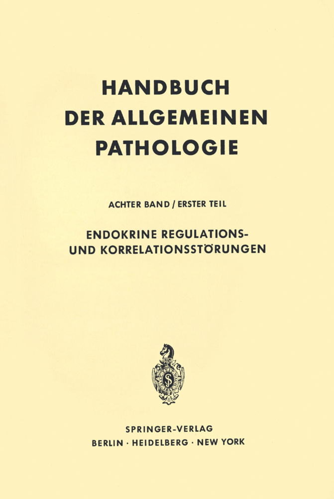 Endokrine Regulations- und Korrelationsstörungen