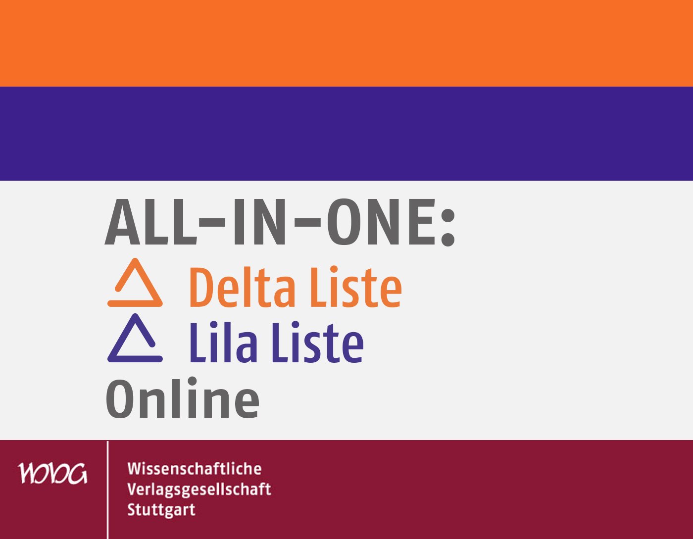 Eurovet online, ALL-IN-ONE: Delta Liste + Lila Liste