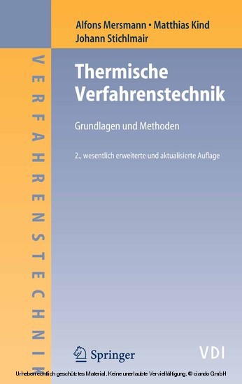 Thermische Verfahrenstechnik