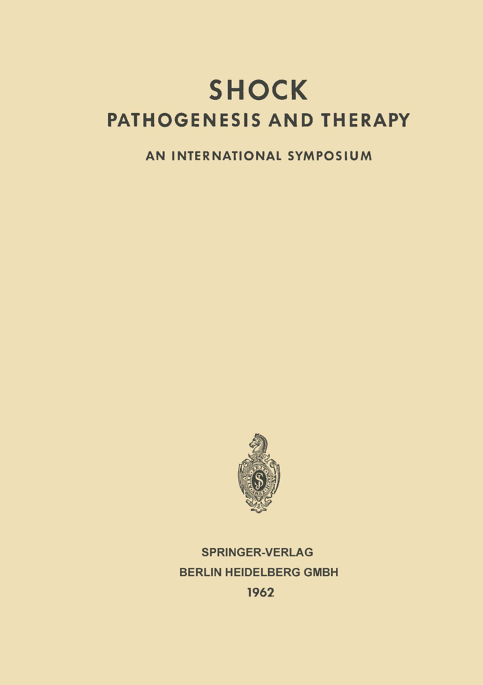 Shock Pathogenesis and Therapy