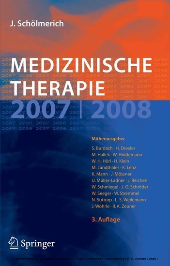 Medizinische Therapie 2007 / 2008