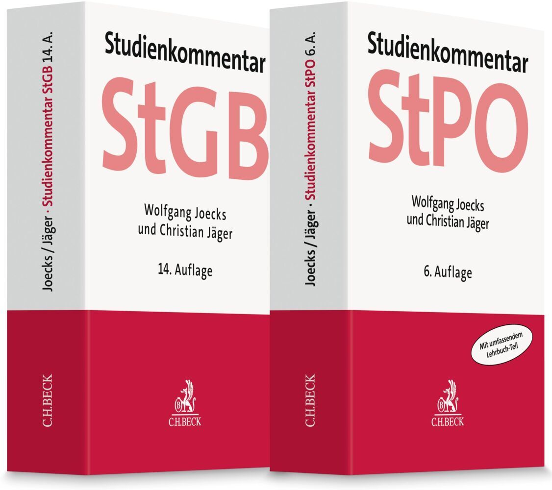 Strafgesetzbuch und Strafprozessordnung