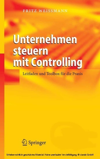 Unternehmen steuern mit Controlling