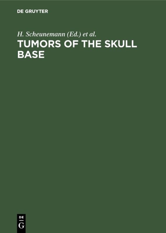 Tumors of the Skull Base