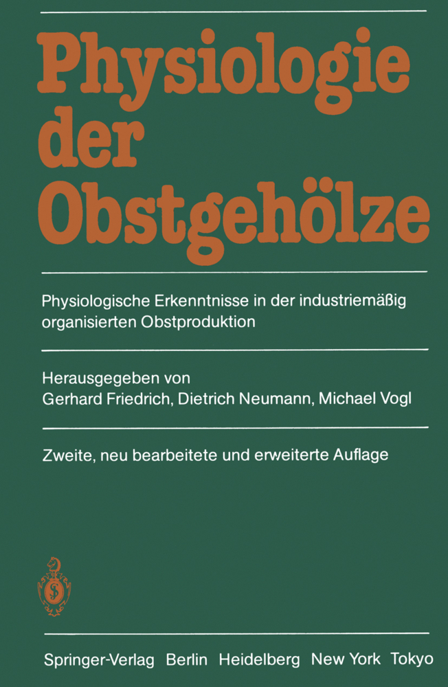 Physiologie der Obstgehölze