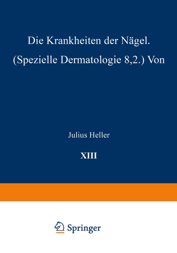 Die Krankheiten der Nägel