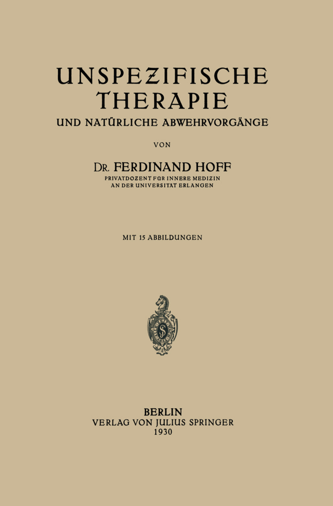 Unspezifische Therapie