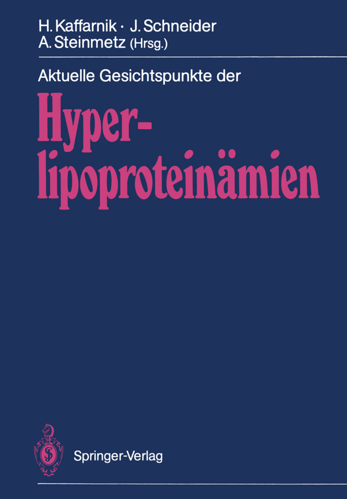 Aktuelle Gesichtspunkte der Hyperlipoproteinämien