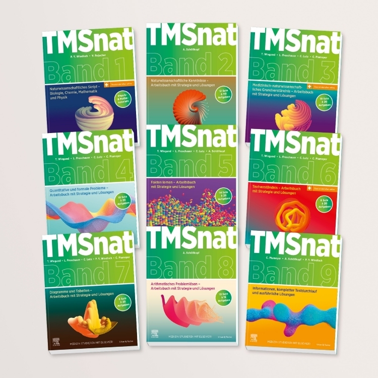 TMSnat Kompendium 2027 - großes naturwissenschaftliches Lehrbuch, Übungsaufgaben für alle Untertests, Simulation & Infos