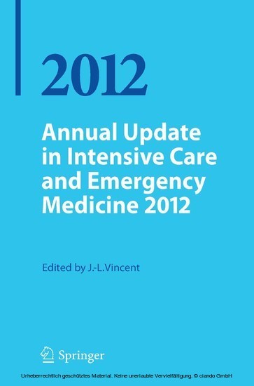 Annual Update in Intensive Care and Emergency Medicine 2012