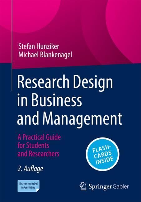 Research Design in Business and Management, m. 1 Buch, m. 1 E-Book