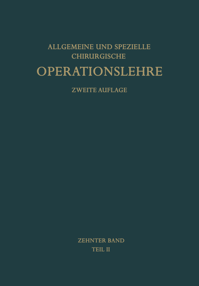 Die Operationen an den Extremitäten