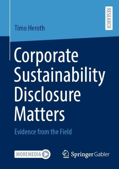 Corporate Sustainability Disclosure Matters