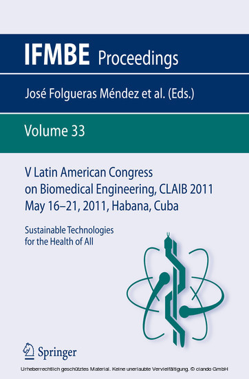 V Latin American Congress on Biomedical Engineering CLAIB 2011 May 16-21, 2011, Habana, Cuba