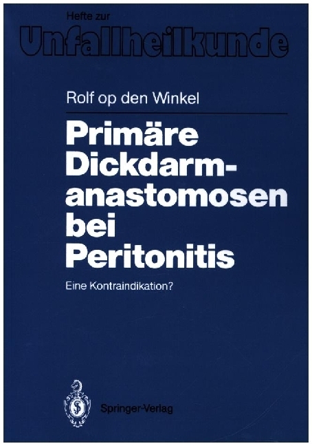 Primäre Dickdarmanastomosen bei Peritonitis