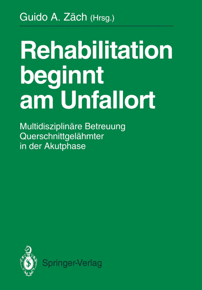 Rehabilitation beginnt am Unfallort