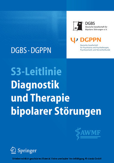 S3-Leitlinie - Diagnostik und Therapie bipolarer Störungen