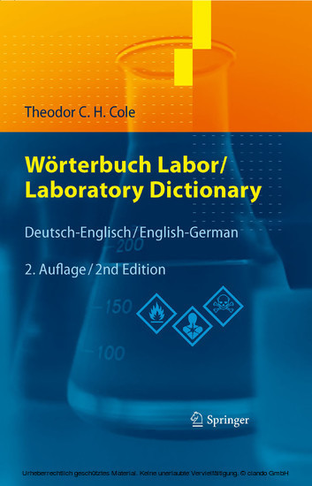 Wörterbuch Labor / Laboratory Dictionary