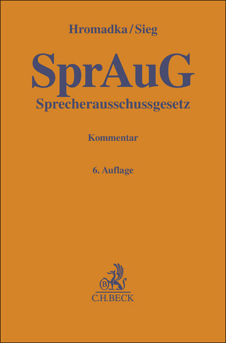 Sprecherausschussgesetz. SprAuG