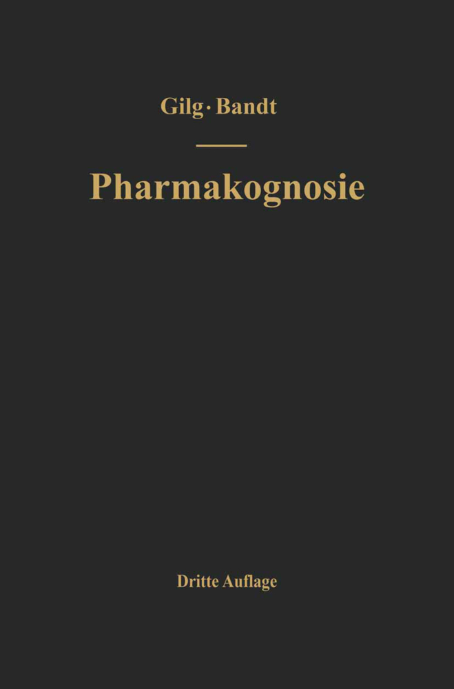 Lehrbuch der Pharmakognosie
