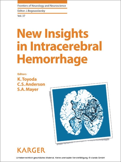 New Insights in Intracerebral Hemorrhage