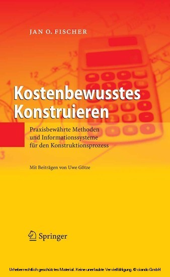 Kostenbewusstes Konstruieren
