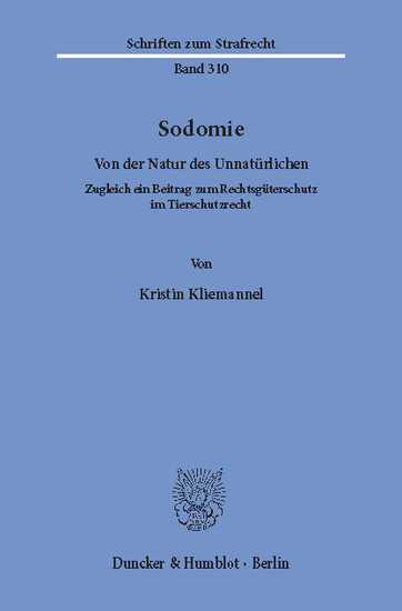Sodomie.