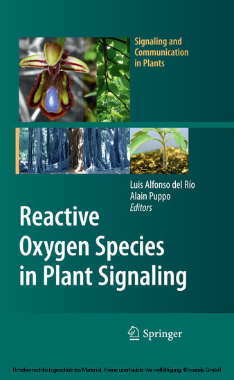 Reactive Oxygen Species in Plant Signaling