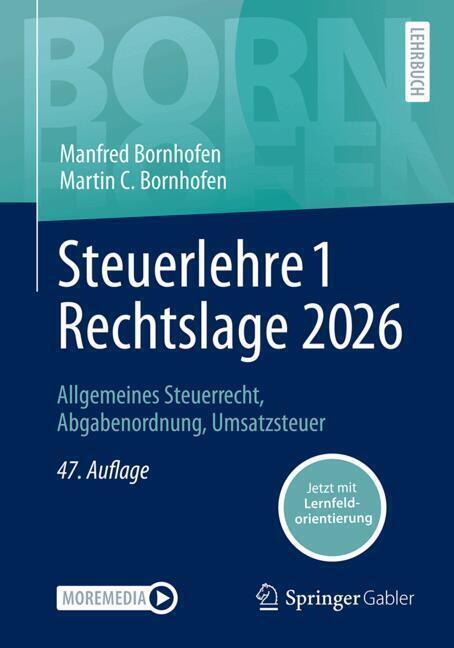 Steuerlehre 1 Rechtslage 2026