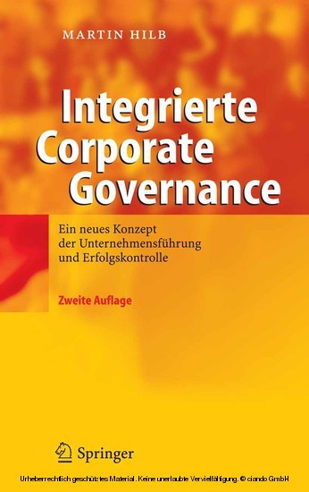 Integrierte Corporate Governance