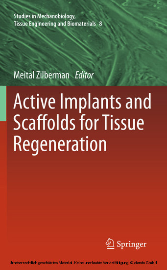 Active Implants and Scaffolds for Tissue Regeneration