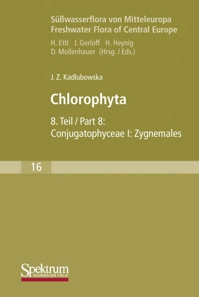 Süßwasserflora von Mitteleuropa, Bd. 16: Chlorophyta VIII. Tl.8
