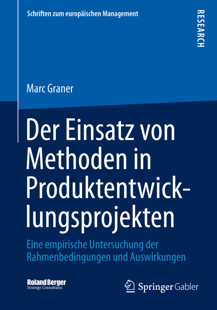 Der Einsatz von Methoden in Produktentwicklungsprojekten