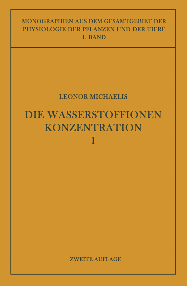 Die Wasserstoffionenkonzentration