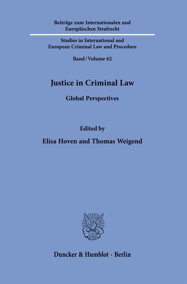 Justice in Criminal Law