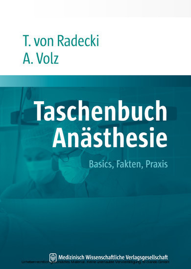 Taschenbuch Anästhesie