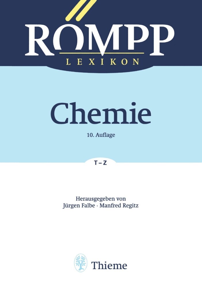 RÖMPP Lexikon Chemie, 10. Auflage, 1996-1999